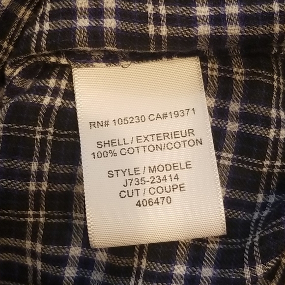 Joie Plaid Cotton Long Sleeve Button Down Shirt - Picture 7 of 8